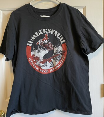 Solid Threads Lumbersexual Men s TShirt - Size XL