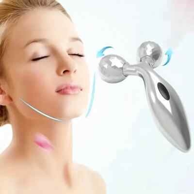 2-Pack Handheld Massager Roller Stick Pen Neck Face Body Muscle Pain Reliever