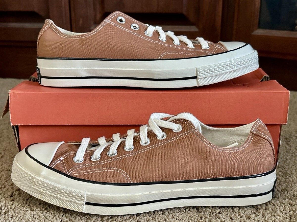 Size 9 - Converse Chuck 70 OX Low Top Canvas Sneaker in Clay