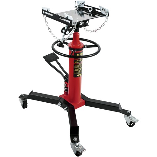 VEVOR Transmission Jack 1322 lbs 2-Stage Hydraulic High Lift Vertical Telescopic - Picture 9 of 12