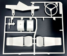Tamiya Truck Interior parts, Seats, Dash, Steer Wheel Truck Grand/King Hauler