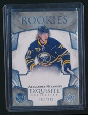 2017-18 EXQUISITE ROOKIES /275 ALEXANDER NYLANDER SABRES