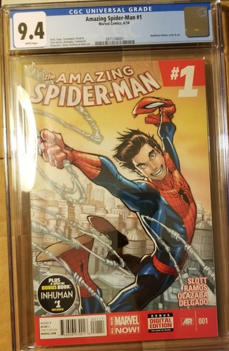 Amazing Spider-Man #1 (6/14) CGC 9.4 --1st Appearance of Silk --