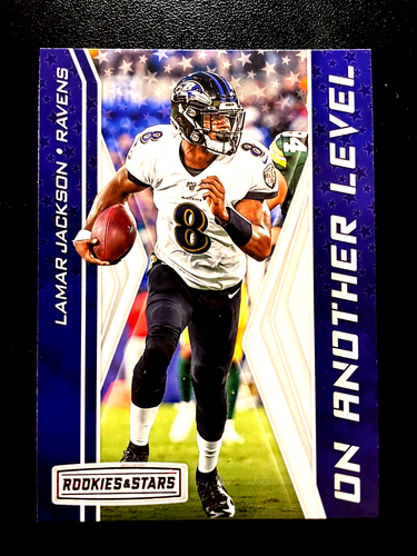 2019 Rookies and Stars On Another Level #2 Lamar Jackson Beckett bv $4.00