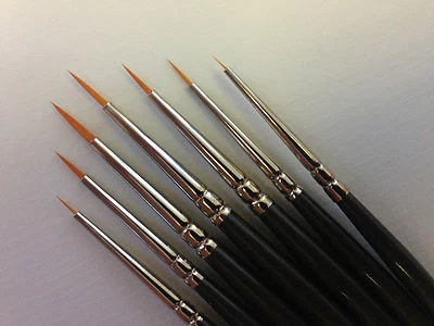 Miniature Model Painting Brushes for Wargame painting. Scale Model. ABCbrushes
