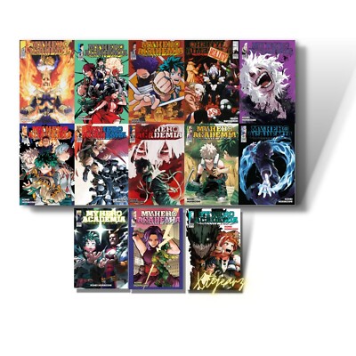 ひろ　アメコミ21冊セット My Hero Academia Volume 21-35 Collection 13 Books Set | eBay