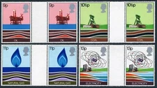 Great Britain 827-830 gutter,MNH.Michel 756-759. Wealth of energy.1978.