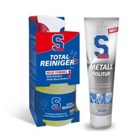 S100 Motorrad Total Reiniger Set 750Ml + S100 Metallpolitur 100 Ml Von Dr. Wack