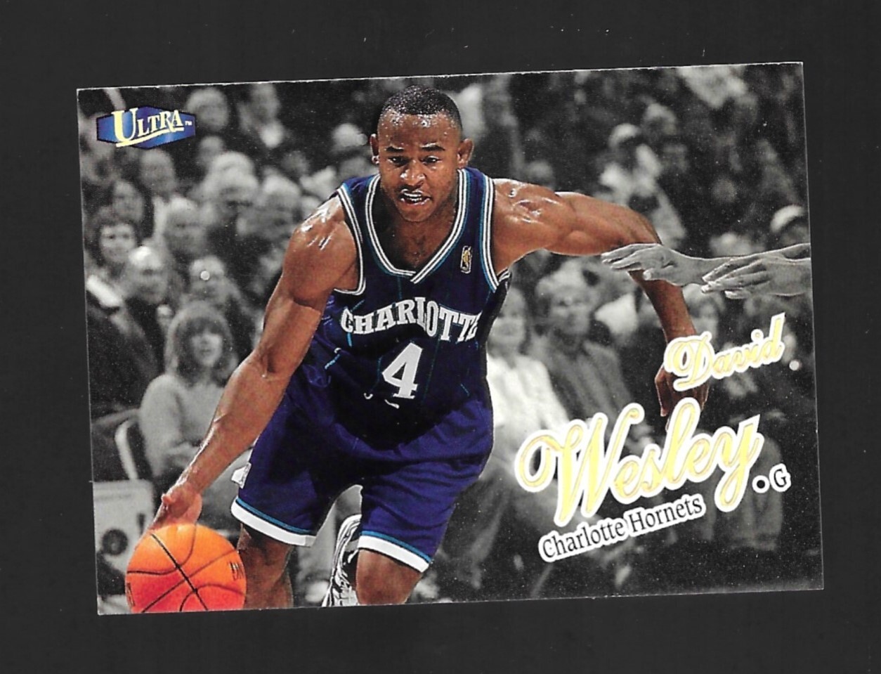 David Wesley 1997 Ultra Gold Medallion #164G Basketball Card