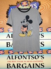 Disney Tee Mickey Mouse on gray, Size S $9.99
