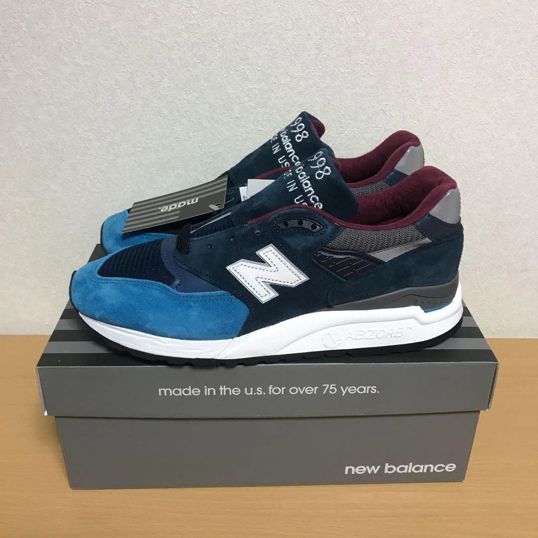 NEW BALANCE M998TCA sold out US8 26cm blue new unused item from