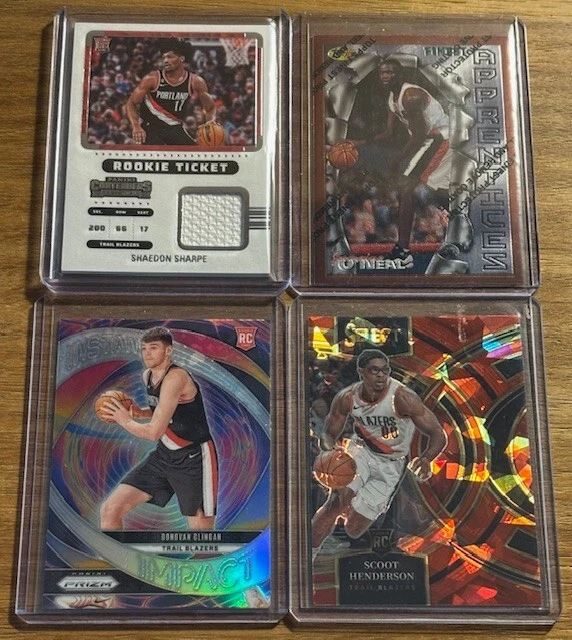 HUGE Portland Trail Blazers Lot! 30+ rookies! Clingan Scoot Toumani Shaedon! - Image 2 of 4