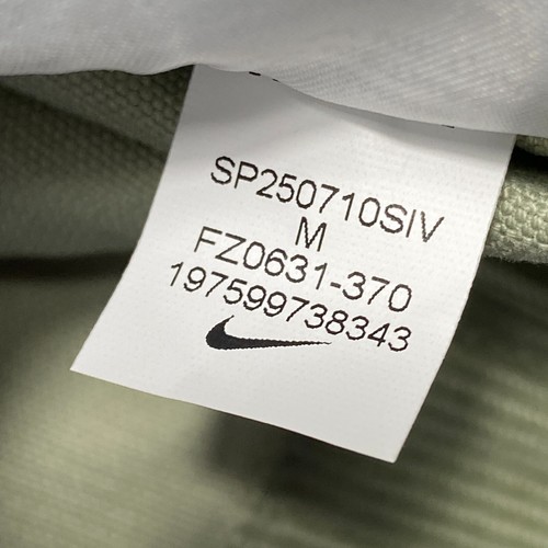 Nike Sportswear Club Corduroy Harrington Jacket Men's Size M Green FZ0631-370 - Picture 12 of 13