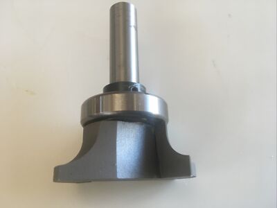 Woodtek Carbide Tipped Round Under Solid Surface 2  D x 1/2 Shank x 1/2 R