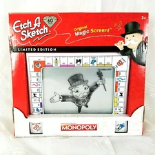 ETCH A SKETCH 60th Anniversary Monopoly Edition Collectors Limited Edition NIB
