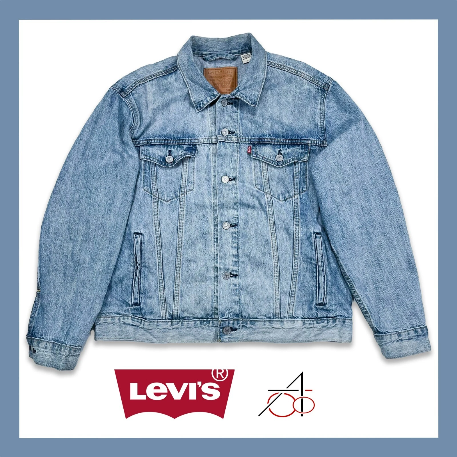 Denim jacket Levis from the Levis premium line, L size