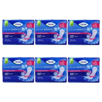 72pz TENA DISCREET PROTECT+ Maximum comfort MAXI odour control - Imagen 1 de 4