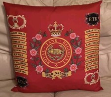 The Royal Tank Regiment Colours cushion cover