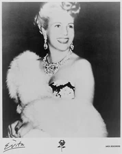18" x 24" 1940 Evita, Eva Peron