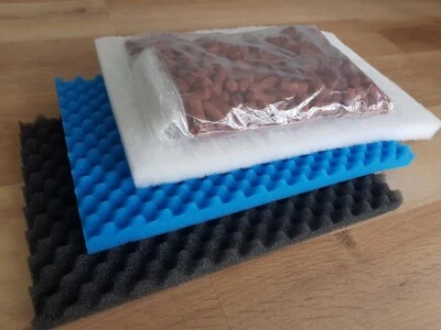 CANISTER FILTER UPGRADE KIT- 2Kg BIOHOME ULTIMATE, FOAMS + FILTER START BALLS