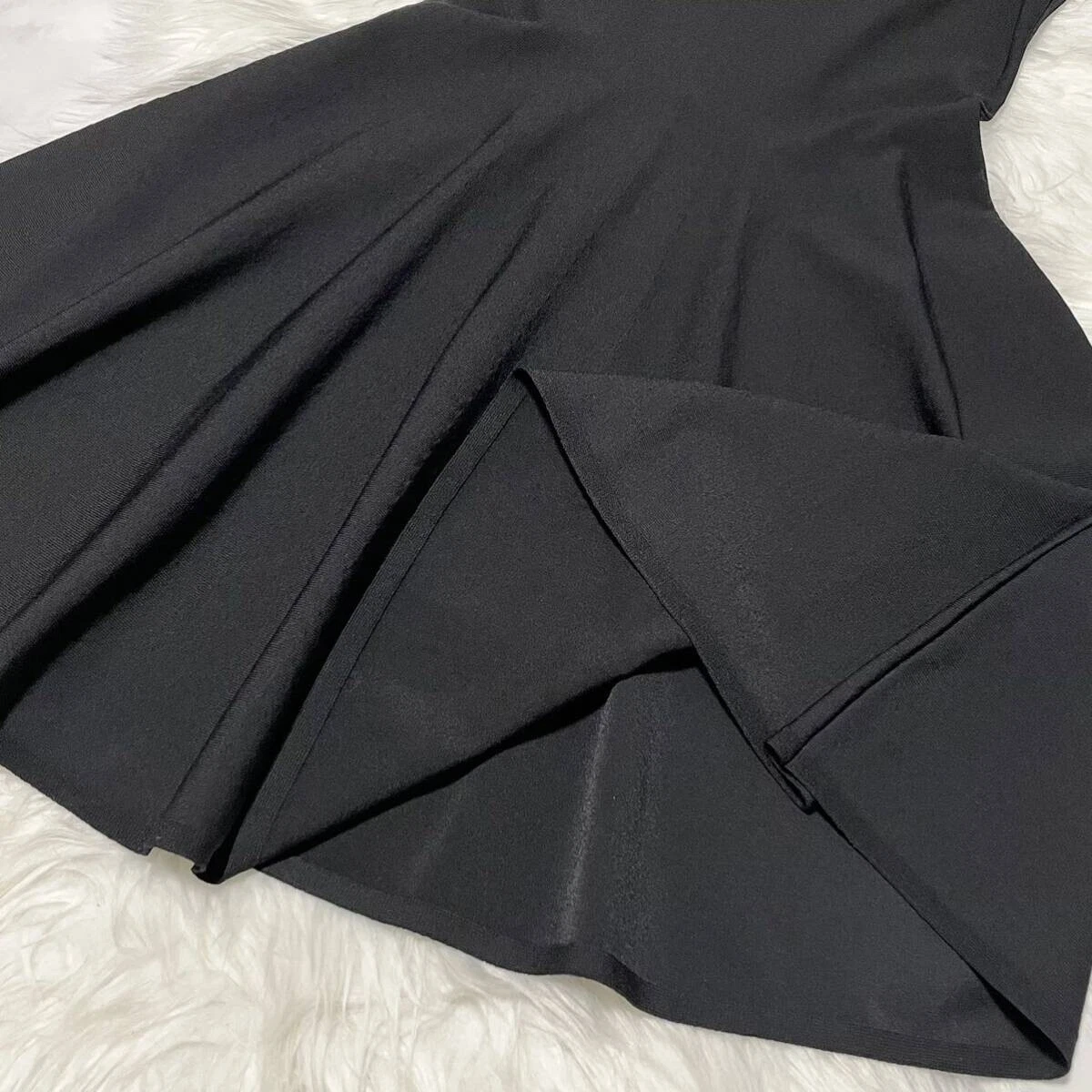 Abito trasparente velluto paillettes decorazione top line originale Valentino nero S