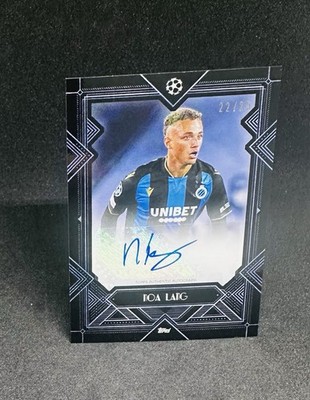 Noa Lang /25 Auto - Topps Deco 2021 UEFA Champions League - Club Brugge