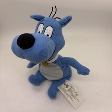 Disney Store Nickelodeon 90s TV Doug - PORKCHOP - 8" Bean Bag Plush Preowned