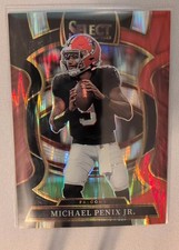 2025 Panini Select Concourse Michael Penix Jr. #46 Prizm Parallel