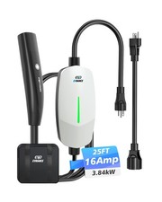 Level 1 Charger for Tesla - 16A 110V-240V Mobile Charger Connector for Tesla ...