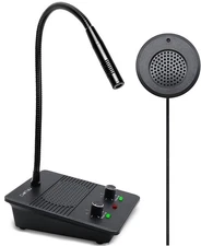 CallToU Window Speaker Intercom System,Dual Way Anti-Interference Intercomm