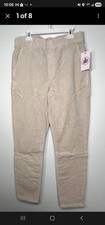 Juicy Couture Corduroy Pants Size 16 California Skinny Beige