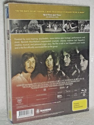 BECOMING LED ZEPPELIN (2025) Blu-Ray with slipcase & booklet BRAND