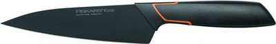 Fiskars Edge Küchenmesser 15 cm Edelstahl Kunststoff Schwarz 106 g HRC53