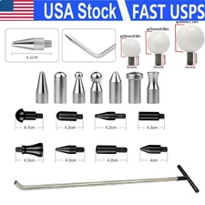 Paintless Dent Removal Tools Kit Dent Repair Set 19 PC Tools Rods Car Repair Kit