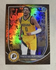 2025-26 Bowman Chrome Reptilian Refractor Tyrese Haliburton #BCV-77 Pacers