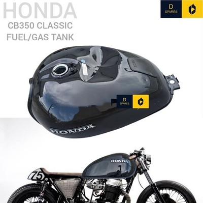 Dented Gas Tank From Honda CB350 Classic For Cafe Racer Conversion
