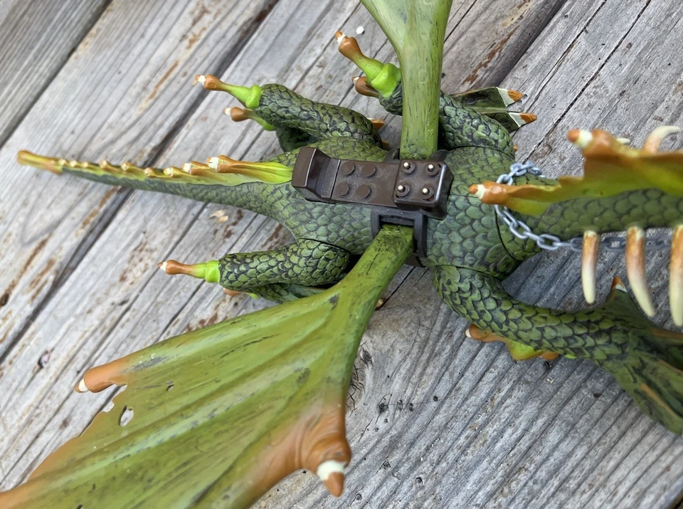 (3) Figuras Mega Bloks Krystal Wars Dragons *LEER* Foto 3 de 4