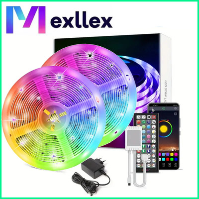 1m-30m LED Stripe RGB Leiste Streifen 5050 SMD Band Licht Leuchte Lichterkette