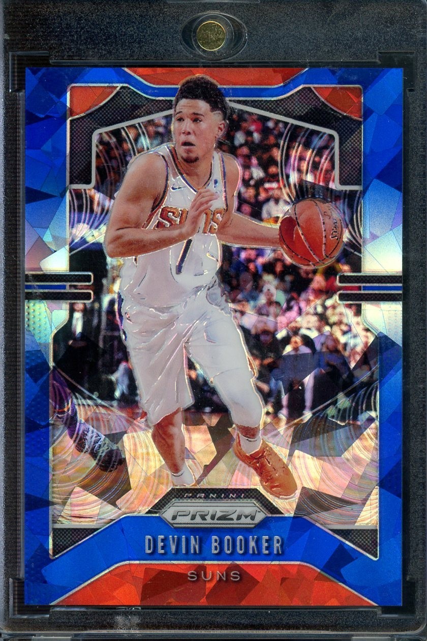 Devin Booker 2019 Prizm #67 Blue Ice /99
