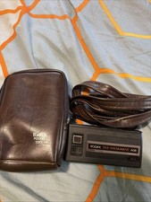 Kodak Tele Instamatic 608 Film Camera  Kodak Pocket Tote Case Strap Vtg 1970s