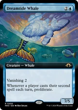 MTG Dreamtide Whale (Extended Art) [Modern Horizons 3] Foil Near Mint Magic