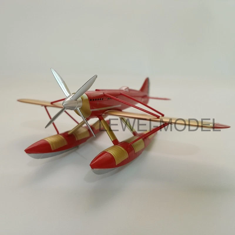 1:72 Modello Aereo Militare Die-Cast Idrovolante da Corsa Italiano Macchi M.C.72 - Immagine 4 di 4