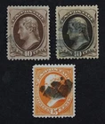 CKStamps: US Stamps Collection Scott#187 188 189 Used