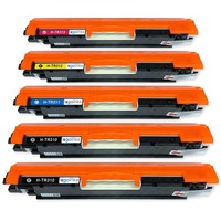 5 Laser Toner Cartridges for HP LaserJet Pro 100 color MFP M175a & M175nw