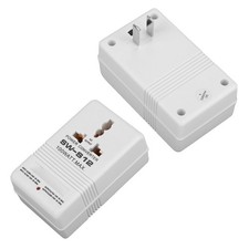 100W Voltage Converter Lightweight Dual Channel StepUp Transformer For Traveling