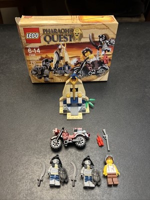 Lego Pharaoh s Quest Golden Staff Guardians 7306 Complete W/Box
