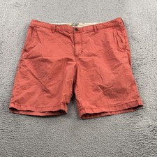 Tommy Bahama Shorts Mens 38 Pink Casual Chino Stretch Flat Front Button Cotton