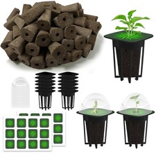 72-Pcs Pod Kit, Including Hydroponics Garden (24pcs Grow Sponges, 12pcs Plant... 1.40 per gallon