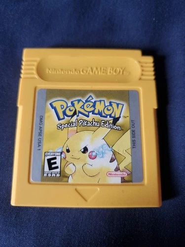 1999 Pokemon Yellow Version: Special Pikachu Edition GameBoy AUTHENTIC - Vintage