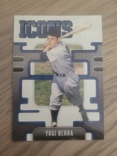 2021 Panini Absolute Baseball MLB Icons Insert #I-2 Yogi Berra New York Yankees